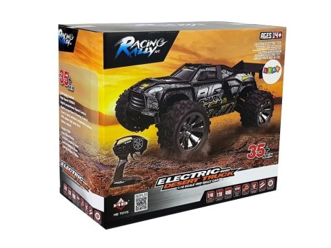 AUTO OFF-ROAD ZDALNIE STEROWANE ZIELONE 2.4G 1:18 35 KM/H KONTROLA PRĘDKOŚCI
