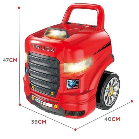 ZESTAW MECHANIKA CIĘŻARÓWKA DO ROZKRĘCANIA, NARZĘDZIA WARSZTAT