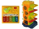 ZJEŻDŻALNIA PIŁECZEK BLOK EDUKACYJNY SORTER Z PIANINKIEM