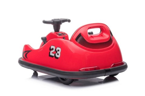 AUTO NA AKUMULATOR PILOT WYŚCIGOWE GTS1166 CZERWONY 2X45W
