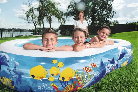 BASEN DMUCHANY OCEAN 262 X 157 X 46 CM BESTWAY 54118