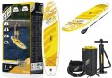 DMUCHANA DESKA + WIOSŁO 320x76x12 CM DESKA SUP HYDRO-FORCE ŻÓŁTA BESTWAY 65348