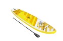 DMUCHANA DESKA + WIOSŁO 320x76x12 CM DESKA SUP HYDRO-FORCE ŻÓŁTA BESTWAY 65348