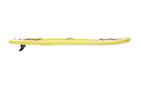 DMUCHANA DESKA + WIOSŁO 320x76x12 CM DESKA SUP HYDRO-FORCE ŻÓŁTA BESTWAY 65348