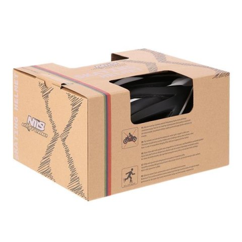 MTW202 CZARNO-BIAŁY ROZM. S (48-53CM) KASK NILS EXTEREME