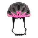 MTW291 CZARNO-RÓŻOWY ROZM. S (50-59CM) KASK NILS EXTEREME