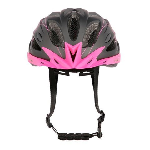MTW291 CZARNO-RÓŻOWY ROZM. S (50-59CM) KASK NILS EXTEREME