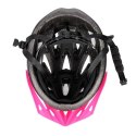 MTW291 CZARNO-RÓŻOWY ROZM. S (50-59CM) KASK NILS EXTEREME