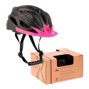 MTW291 CZARNO-RÓŻOWY ROZM. S (50-59CM) KASK NILS EXTEREME