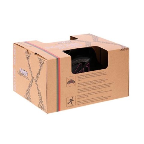 MTW291 CZARNO-RÓŻOWY ROZM. S (50-59CM) KASK NILS EXTEREME