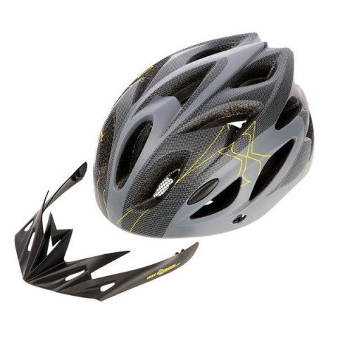 MTW291 SZARO-CZARNY ROZM. L (55-61CM) KASK NILS EXTEREME
