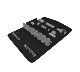 WERA ZESTAW KLUCZY NASADOWYCH 3/8''ZYKLOP METAL,+GRZECHOTKA 29CZ. WERA