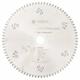 BOSCH PIŁA TARCZOWATOP PRECISION BEST FOR MULTI MATERIAL 254*30/80