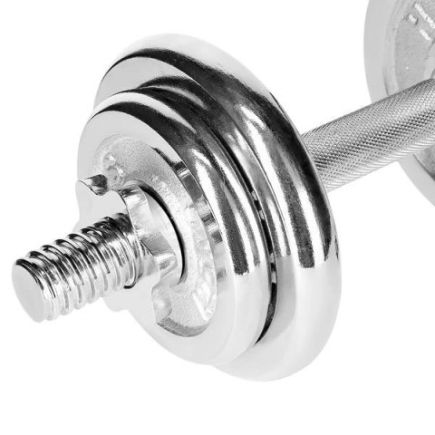 STC20 SZTANGIELKI W WALIZCE 2 X 10 KG CHROME HMS