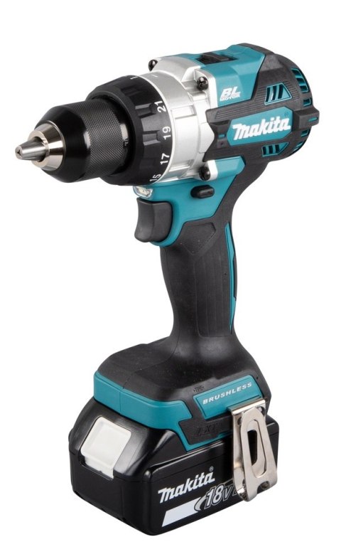 WKRĘTARKA AKUMULATOROWA MAKITA DDF486RTJ 18V BLDC 2*5.0AH DDF486RT 130 NmJ