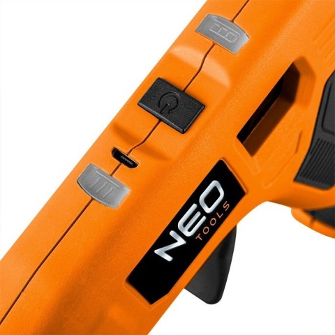 NEO PISTOLET DO KLEJU NA GORĄCO 11MM 4V, ZASILANIE USB, AKUMULATOR 2200MAH