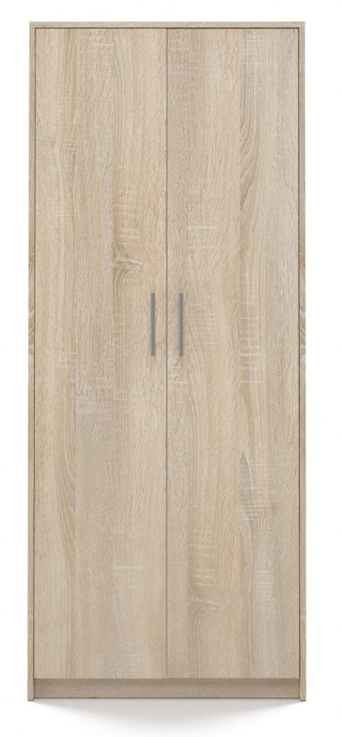 Regał Na Książki Segregatory Półka x8 Biurowy Do Salonu 74 cm Sonoma Lidia