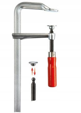 BESSEY ŚCISK ŚRUBOWY ŚLUSARSKI STALOWY GZ 120/60MM