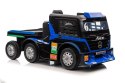 AUTO NA AKUMULATOR MP3 SKÓRA PILOT EVA MERCEDES NACZEPA GRANATOWY LCD