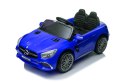 AUTO NA AKUMULATOR MP3 SKÓRA PILOT EVA MERCEDES SL65 S NIEBIESKI LAKIEROWANY