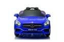 AUTO NA AKUMULATOR MP3 SKÓRA PILOT EVA MERCEDES SL65 S NIEBIESKI LAKIEROWANY