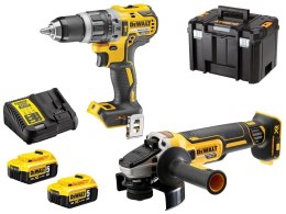 DEWALT ZESTAW ELEKTRONARZĘDZI AKUM. DCD796+DCG405 2*5.0AH