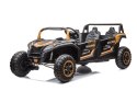AUTO NA AKUMULATOR MP3 SKÓRA EVA BUGGY 4X150W 24V DO 120KG ZŁOTY