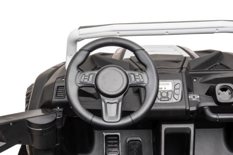 AUTO NA AKUMULATOR MP3 SKÓRA EVA BUGGY 4X150W 24V DO 120KG ZŁOTY