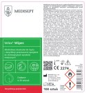 MEDISEPT VELOX WIPES PUSZKA CHUSTECZKI DO DEZYNFEKCJI RÓŻNORODNYCH POWIERZCHNI SPRZĘTU MEDYCZNEGO Z TWORZYW SZTUCZNYCH