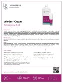 MEDISEPT VELODES CREAM-500 ML DELIKATNY KREM DO PIELĘGNACJI SKÓRY RĄK I CIAŁA