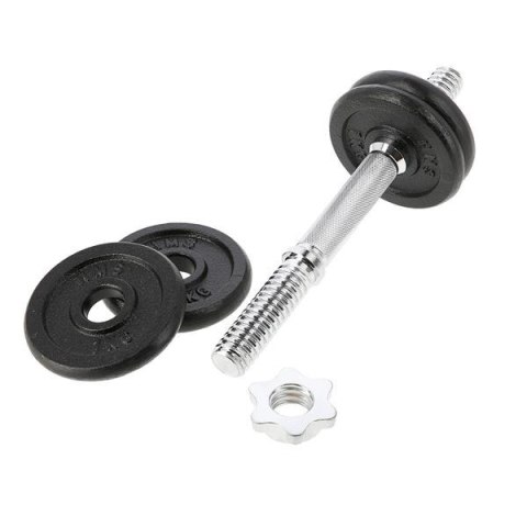 SZTANGIELKA HANTLA Z GWINTEM 7 KG HMS SG01