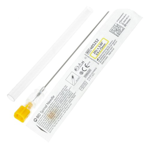 BD YALE-0,9 x 76mm 20G igła do nakłuć lędźwiowych jednorazowa