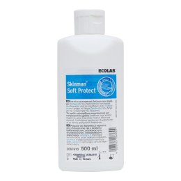 Ecolab Skinman Soft Protect 500ml wirusobójczy preparat w płynie do dezynfekcji rąk z witaminą E, gliceryną i pantenolem