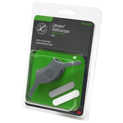Identyfikator do stetoskopów Littmann Identyfikator szary 40008