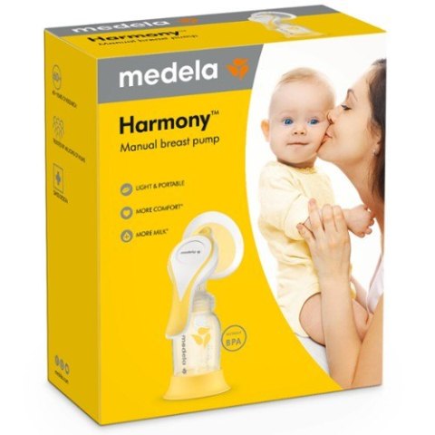 MEDELA Harmony Flex laktator MEDELA dwufazowy laktator ręczny na jedną pierś