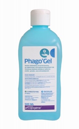 Medilab PHAGO GEL 500ML żel do higienicznej i chirurgicznej dezynfekcji rąk