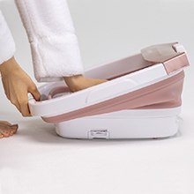 REVLON Masażer stóp składany, podgrzewany hydromasaż FOLDABLE FOOTSPA