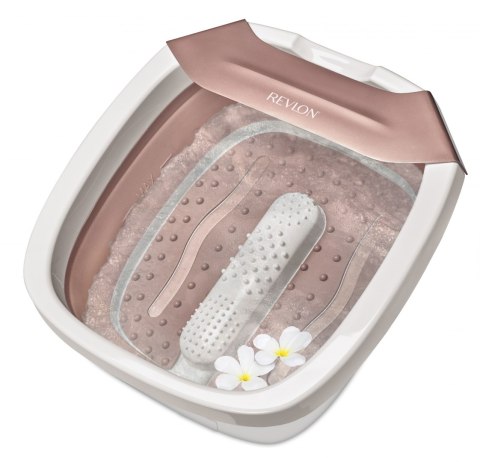REVLON Masażer stóp składany, podgrzewany hydromasaż FOLDABLE FOOTSPA