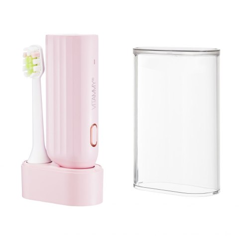 VITAMMY VIVO pink Szczoteczka soniczna z etui / różowy