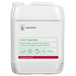 Velox Foam Extra 5 l Pianka do dezynfekcji nieinwazyjnych wyrobów medycznych