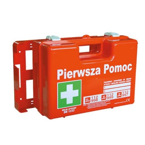 Apteczka przemysłowa VERA TOP 15 PLUS 13157 ABS NR74 Apteczka przemysłowa w walizce z wyposażeniem norma DIN 13157 PLUS