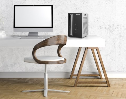 Honeywell Zeta DCS2AE Silver Klimator ewaporacyjny - schładzacz powietrza srebrno biały
