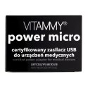 VITAMMY POWER micro NEXT Certyfikowany zasilacz VITAMMY POWER micro do ciśnieniomierzy NEXT 1, 5 oraz 9