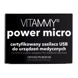 VITAMMY POWER micro NEXT Certyfikowany zasilacz VITAMMY POWER micro do ciśnieniomierzy NEXT 1, 5 oraz 9