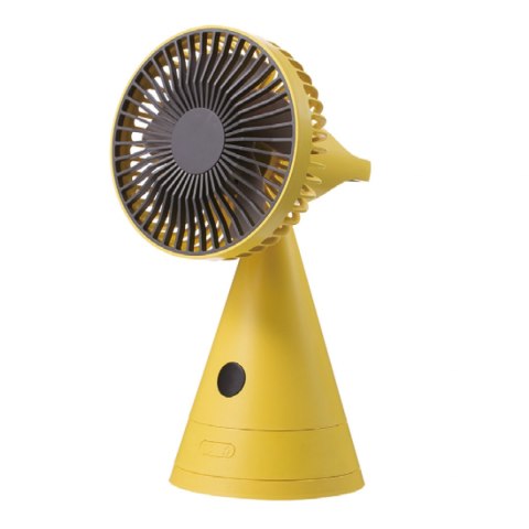 VITAMMY dream desk fan żółty Mini wentylator biurkowy