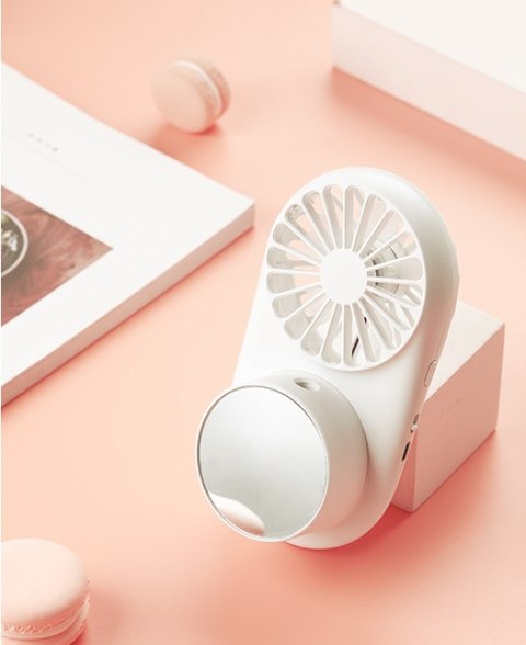 VITAMMY dream mist mirror Wentylator mini z nawilżaczem i lusterkiem