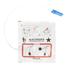 Elektrody dla dorosłych do defibrylatora AED Fred PA-1, Easyport, Easyport plus Elektrody dla dorosłych przyklejane.