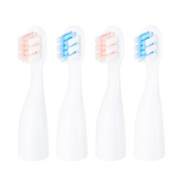 Główki do VITAMMY SMILE MiniMini+ 4 sztuki Główki do szczoteczki sonicznej do zębów dla dzieci 3+