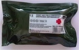 Opatrunek wodoszczelny Opatrunek wojskowy typu W. duży ( opatrunek taktyczny )