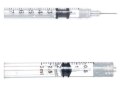 Strzykawka bezpieczna SOL-CARE 5ml z końcówką Luer Lock , skalowana co 0,2ml /op. 100 szt Sol-Millennium op. 100 szt